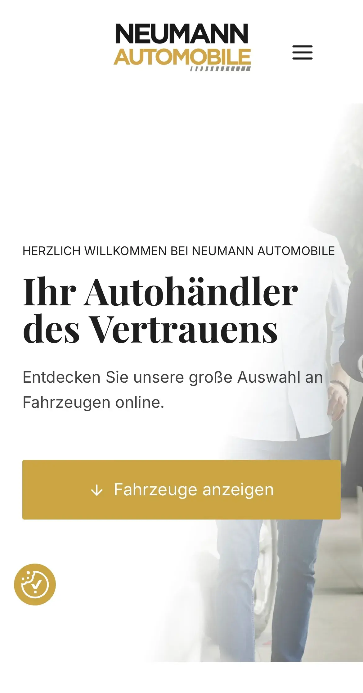 Neumann Automobile Mobile Website