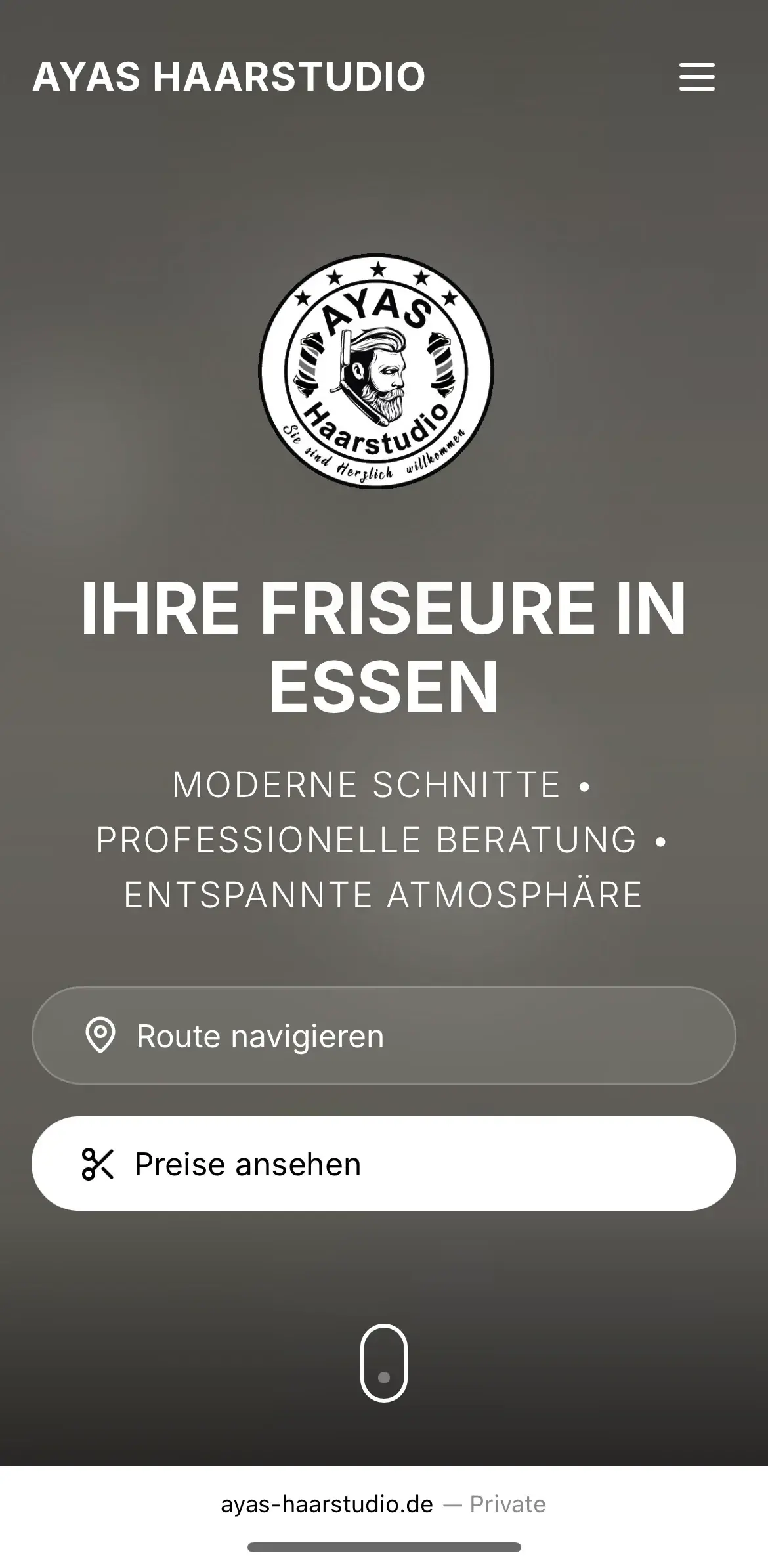 Mobile Ansicht von Ayas Haarstudio
