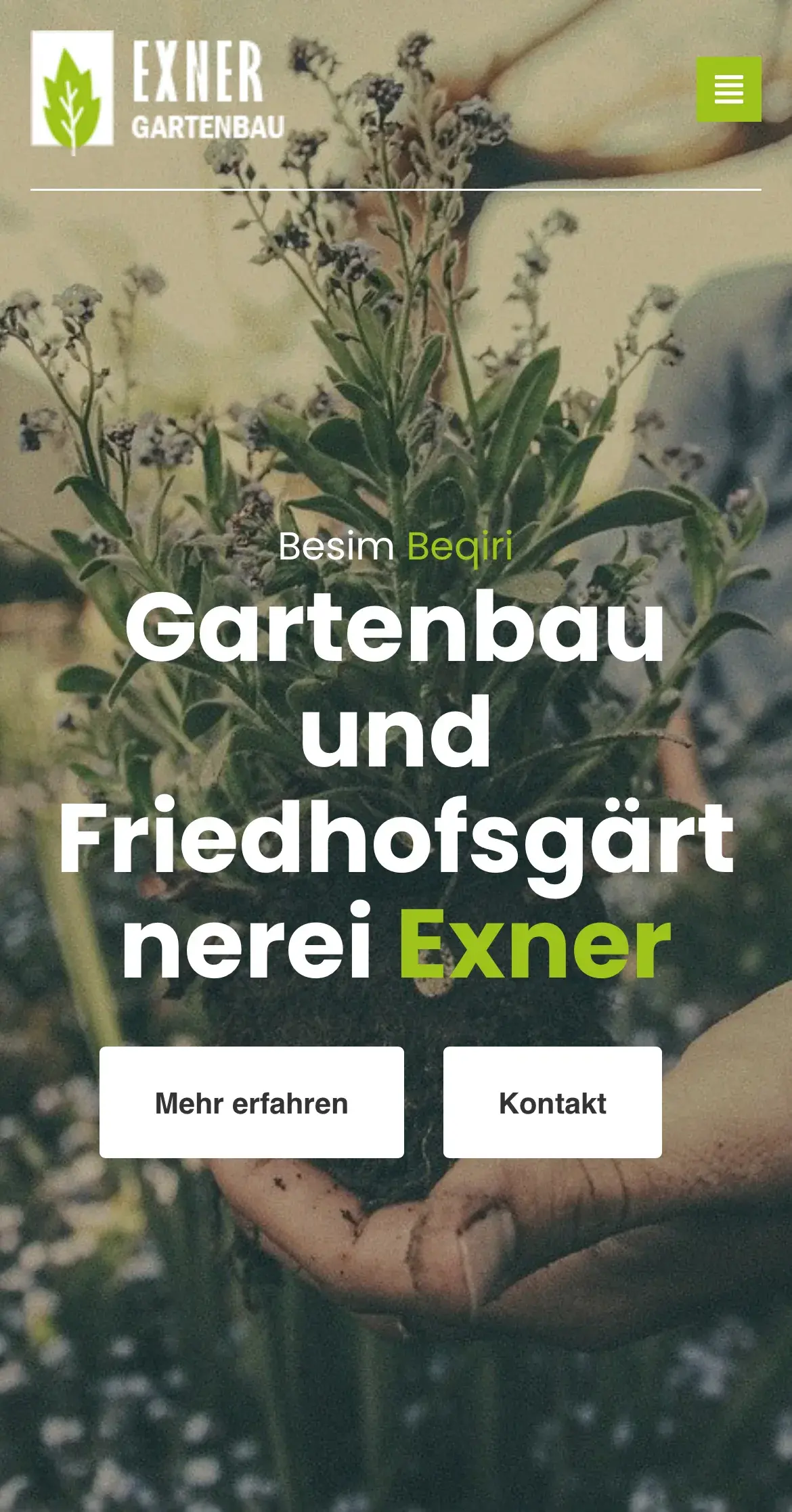 Mobile Ansicht von Gartenbau und Friedhofsgärtnerei Exner