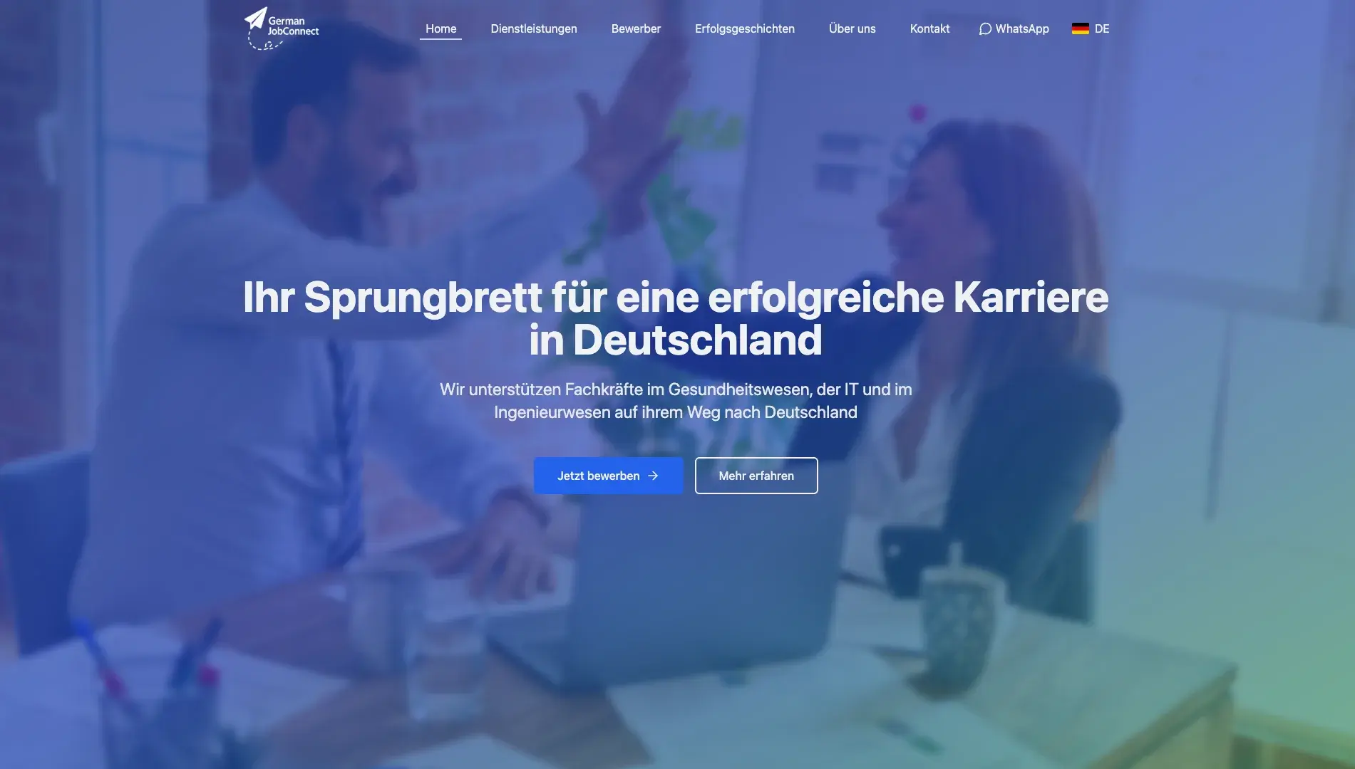GermanJobConnect – Jobportal