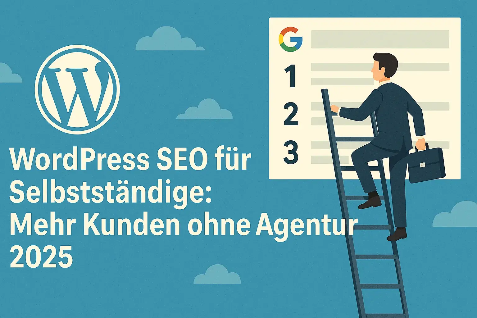 WordPress SEO für Selbstständige: Mehr Kunden ohne Agentur 2025