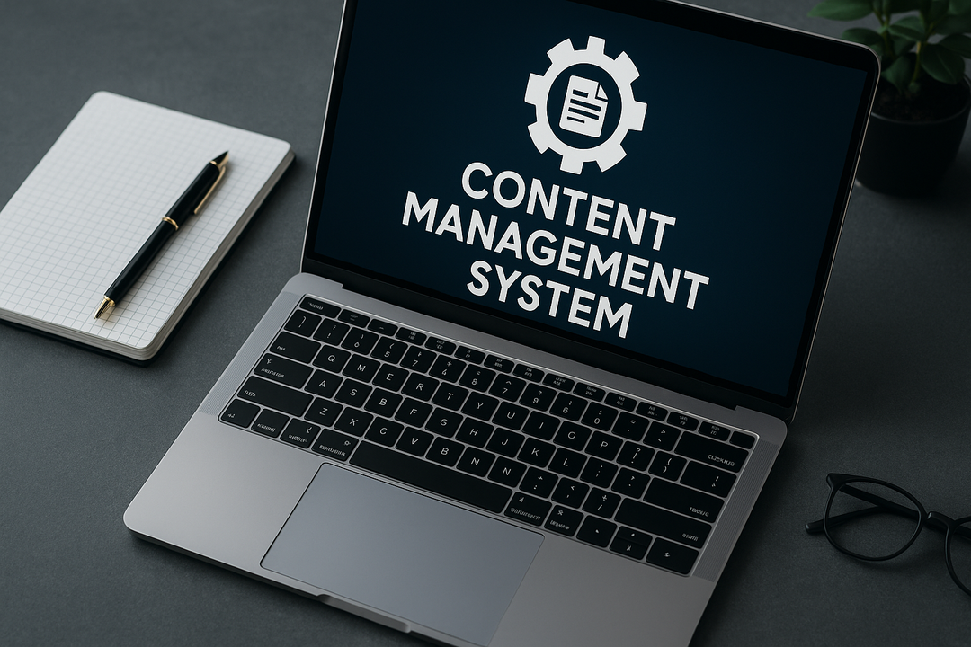 CMS Dashboard Illustration