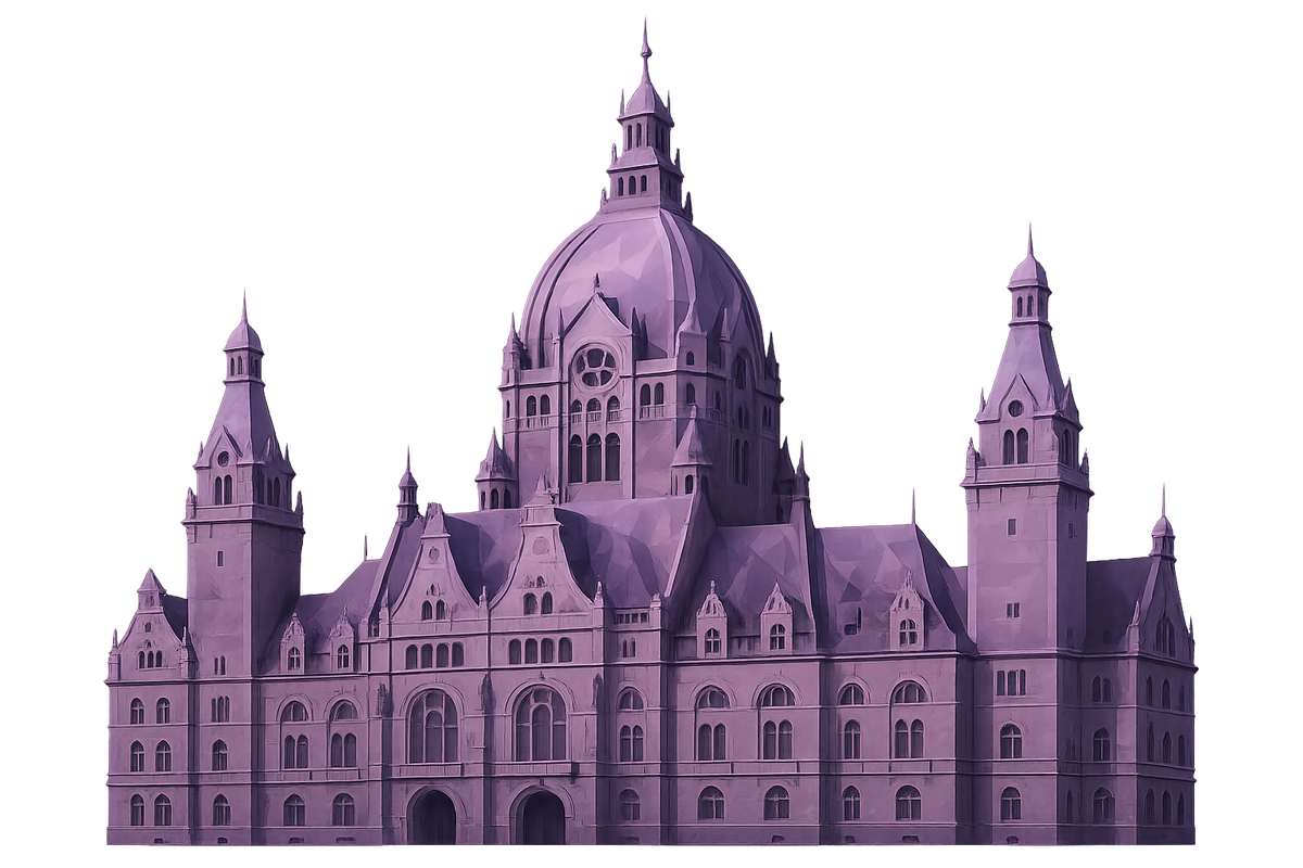 Hannover Neues Rathaus - Wahrzeichen der Stadt Hannover - Webdesign Agentur Alunah