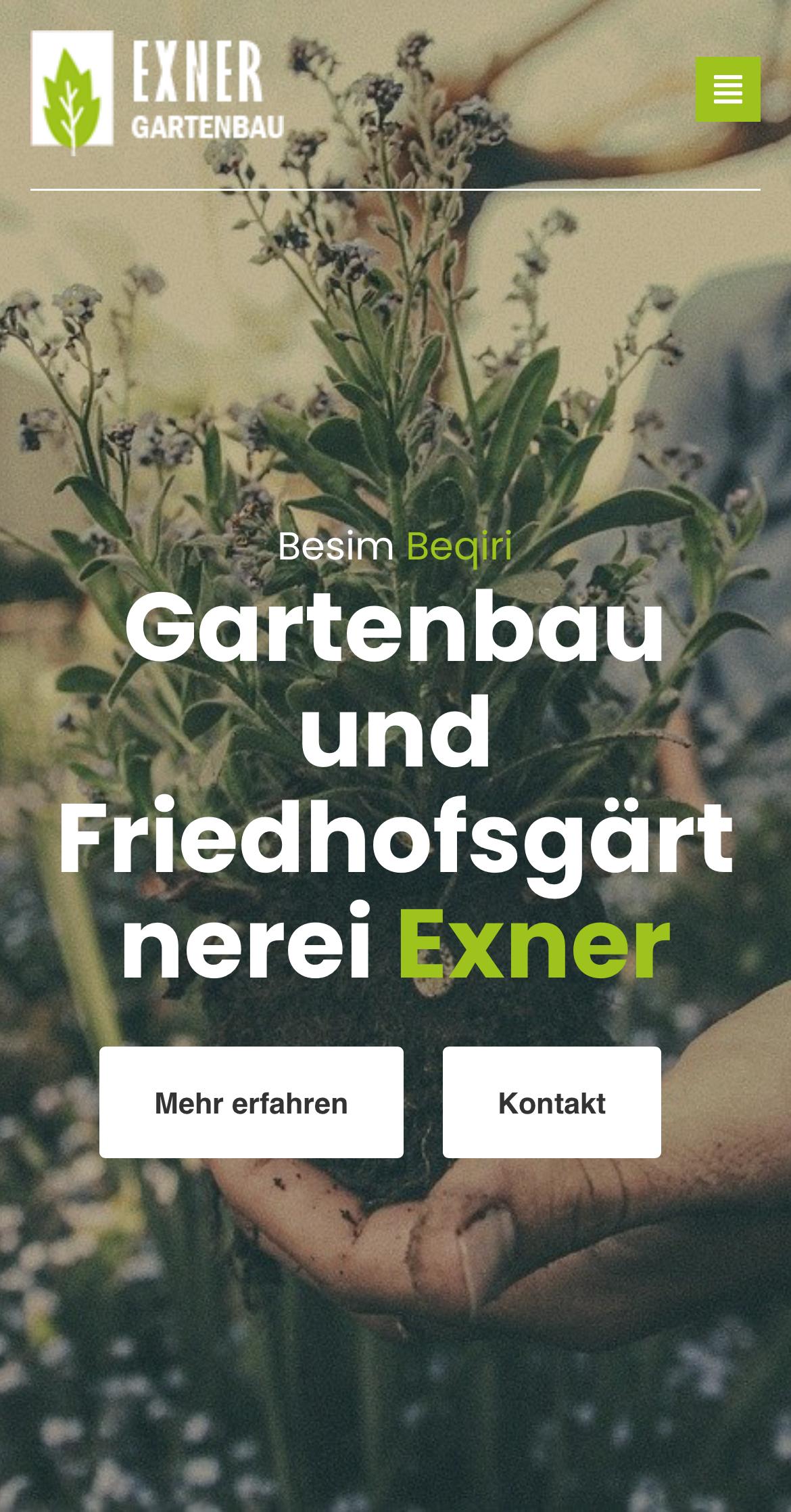 Mobile Ansicht von Gartenbau und Friedhofsgärtnerei Exner